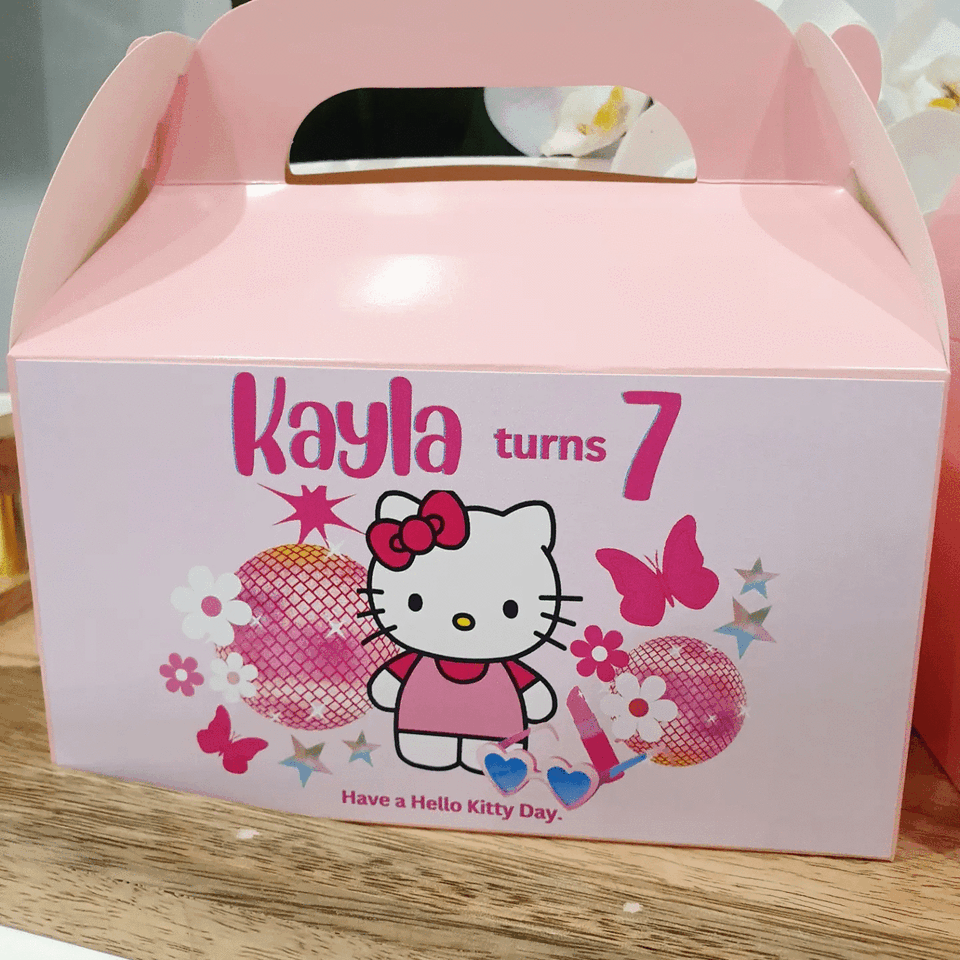 Hello Kitty Favour Boxes